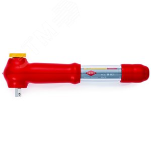 Ключ динамометрический VDE 1000V DR 3/8 5 - 25 Н·м L-290 мм диэлектрический - фото 2