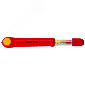 Ключ динамометрический VDE 1000V DR 3/8 5 - 50 Н·м L-385 мм диэлектрический - фото 3