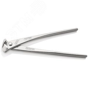 Клещи вязальные для арматурной сетки особой мощности резка - проволока средней твердости 33мм твердая проволока 18мм режущая кромка 61 HRC / 23мм L=250мм оцинкованные - фото 2