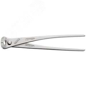 Клещи вязальные для арматурной сетки особой мощности резка - проволока средней твердости 33мм твердая проволока 18мм режущая кромка 61 HRC / 23мм L=250мм оцинкованные - фото 3