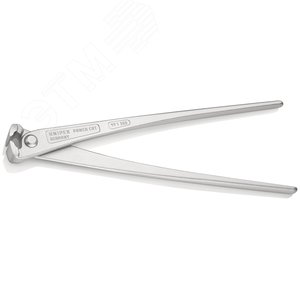 Клещи вязальные для арматурной сетки особой мощности резка - проволока средней твердости 38мм твердая проволока 2мм режущая кромка 61 HRC / 25мм L=300мм оцинкованные блистер - фото 2