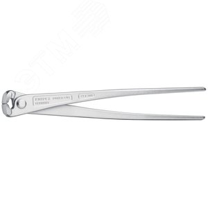 Клещи вязальные для арматурной сетки особой мощности резка - проволока средней твердости 38мм твердая проволока 2мм режущая кромка 61 HRC / 25мм L=300мм оцинкованные блистер - фото 3