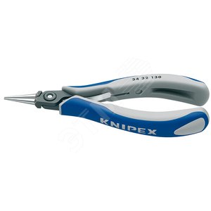 Изображение товара Прецизионные плоскогубцы захватные для электроники вороненые 135 мм (шт)