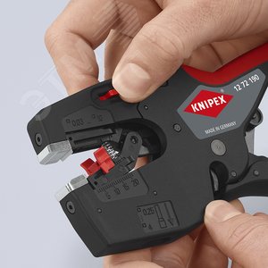 Стриппер автоматический NexStrip 3-в-1, 0.03-10 мм2 AWG 32-8, рез до 10 мм2, обжим: квадрат, 0.25-4 мм2, 2x2.5 мм2, 190 мм, в блистере - фото 7
