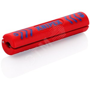 Стриппер для стандартных коаксиальных кабелей включая кабели для ТВ и спутниковых антенн круглые ПВХ кабели зачистка: коаксиальные 48 - 75 круглые 3x075 мм L-100 мм - фото 1