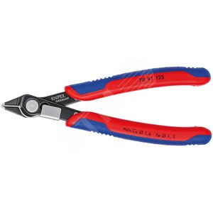 Бокорезы ElecTronic Super KNips вороненые 125 мм - фото 1