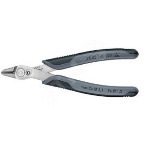 Бокорезы ElecTronic Super KNips XL ESD 140 мм - фото 1