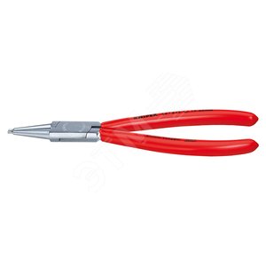 Щипцы для внутренних стопорных колец прямые губки посадочный размер 85-140мм диаметр наконечников 32мм L=320мм Cr-V хромированные обливные рукоятки - фото 1