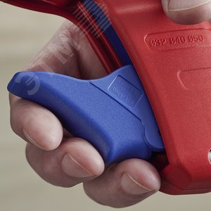 Труборез для канализационных пластиковых труб DP50 32/40/50 мм, толщина max 2.4 мм, длина 202 мм, BK - фото 38