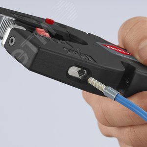 Стриппер автоматический NexStrip 3-в-1, 0.03-10 мм2 AWG 32-8, рез до 10 мм2, обжим: квадрат, 0.25-4 мм2, 2x2.5 мм2, 190 мм, в блистере - фото 11