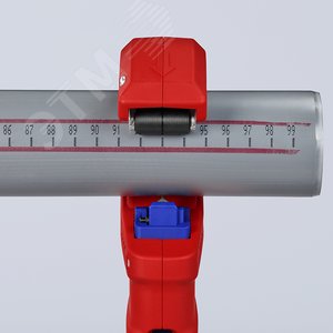 Труборез для канализационных пластиковых труб DP50 32/40/50 мм, толщина max 2.4 мм, длина 202 мм, BK - фото 10
