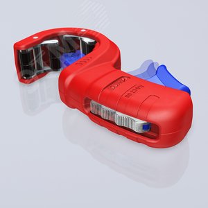 Труборез для канализационных пластиковых труб DP50 32/40/50 мм, толщина max 2.4 мм, длина 202 мм, BK - фото 34