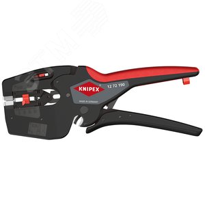 Стриппер автоматический NexStrip 3-в-1, 0.03-10 мм2 AWG 32-8, рез до 10 мм2, обжим: квадрат, 0.25-4 мм2, 2x2.5 мм2, 190 мм, в блистере - фото 5