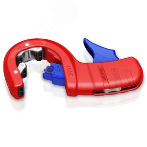 Труборез для канализационных пластиковых труб DP50 32/40/50 мм, толщина max 2.4 мм, длина 202 мм, BK - фото 6