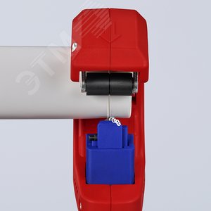 Труборез для канализационных пластиковых труб DP50 32/40/50 мм, толщина max 2.4 мм, длина 202 мм, BK - фото 15