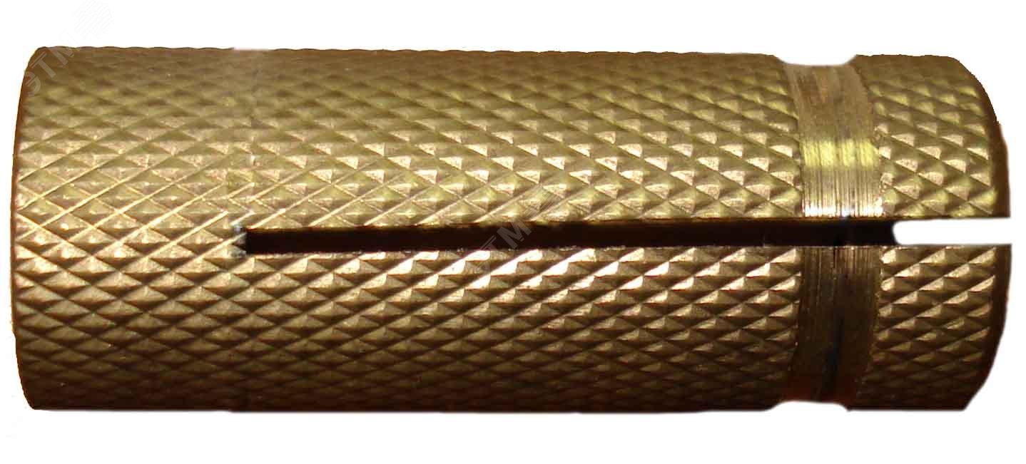 Изображение товара Анкер забивной М6 латунный (пакет 10шт) - высококачественный крепеж