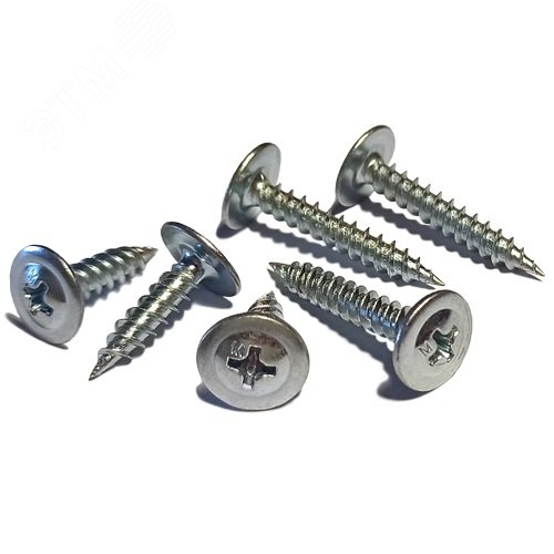 Саморез металл/металл 4.2х41 острый цинк 100 шт артикул screw-m-4.2x41o ...