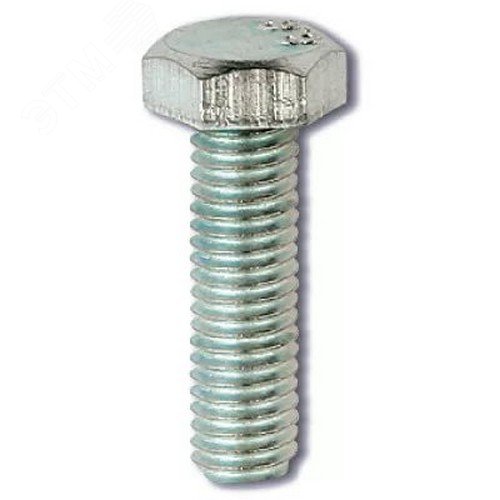 Изображение товара Болт DIN933 10Х30 шестигранная голова полная резьба цинк (25кг) (кг)