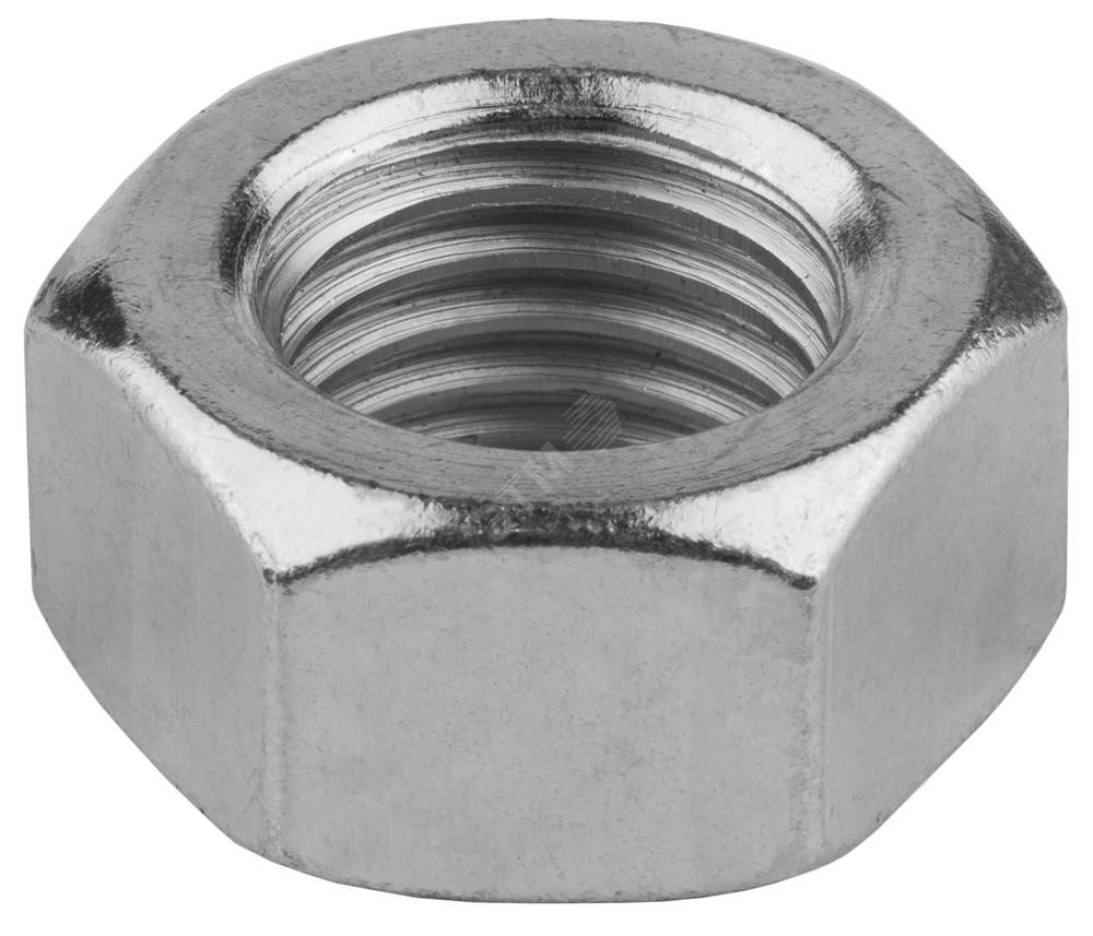 Гайка DIN 934 М14 шестигранная класс прочности 6 покрытие цинк
