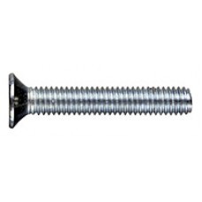 Винт DIN 965 М5х30 потайная голова класс прочности 4.8 покрытие цинк