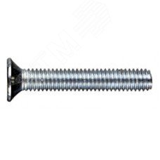 Изображение товара Винт DIN 965 М5х50 потайная голова класс прочности 4.8 покрытие цинк (шт)
