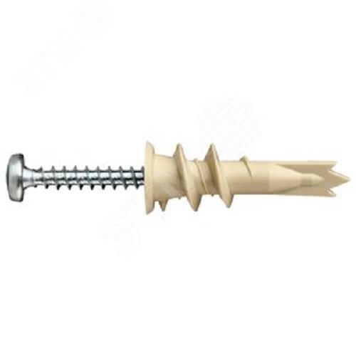 Изображение товара Анкер с шурупом 14х39 для гипсокартона 100 шт. Крепдил