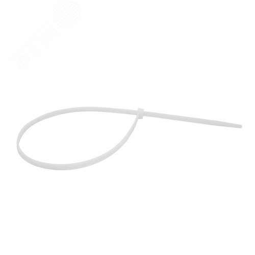 Изображение товара Стяжка кабельная PRO 4.8х290 нейлоновая белая (100 шт.) (упак)