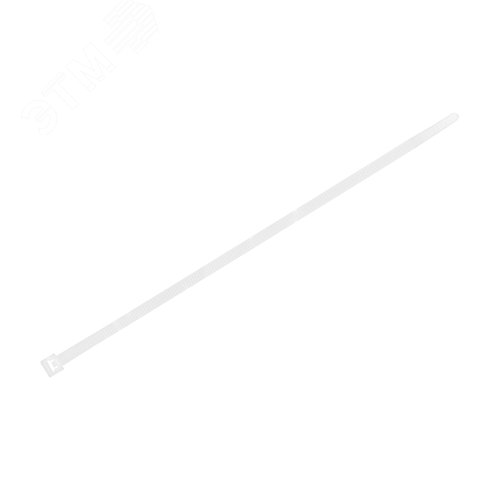 Стяжка кабельная PRO 4.8х200 нейлоновая белая (100 шт.) - фото 4