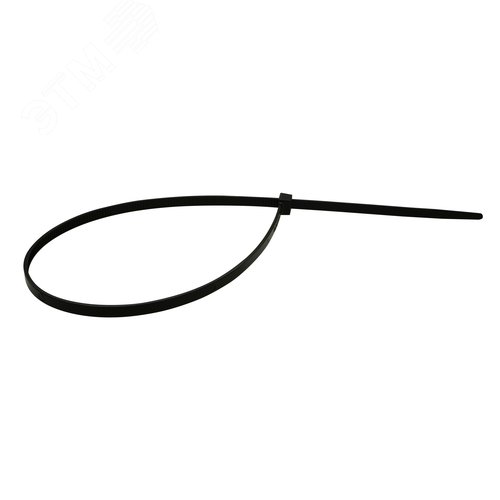 Стяжка кабельная PRO 4.8х370 нейлоновая черная (100 шт.) - фото 1