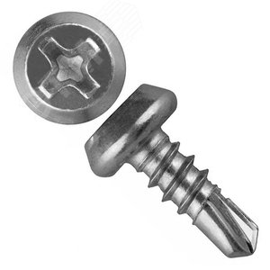 Саморез металл/металл 3.5х11 сверлоконечный цинк 100 шт screw-MM-3.5x11s-100 Крепдил
