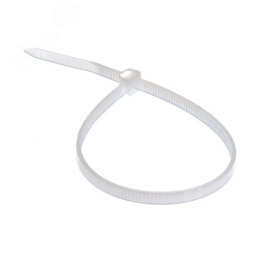 Изображение товара Стяжка нейлоновая 4.8х400 белый (100 шт.) (упак)