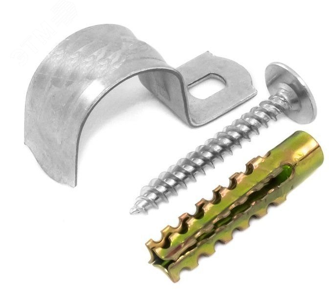 КомплекткрепежаСМО16-17сдюбелемисаморезом(100шт)