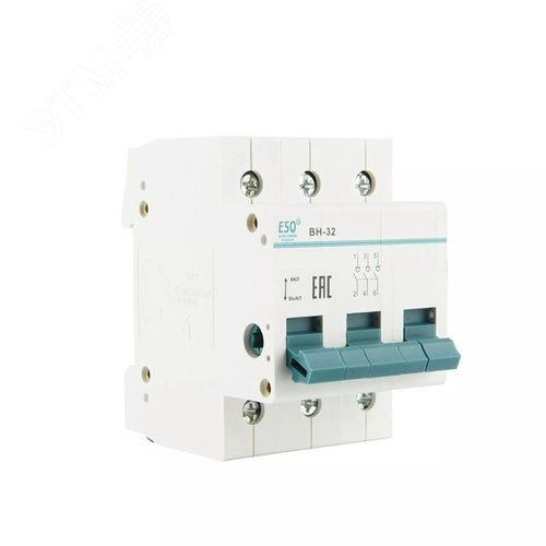 Изображение товара Выключатель нагрузки ВН 32_3 полюса 100А (шт)