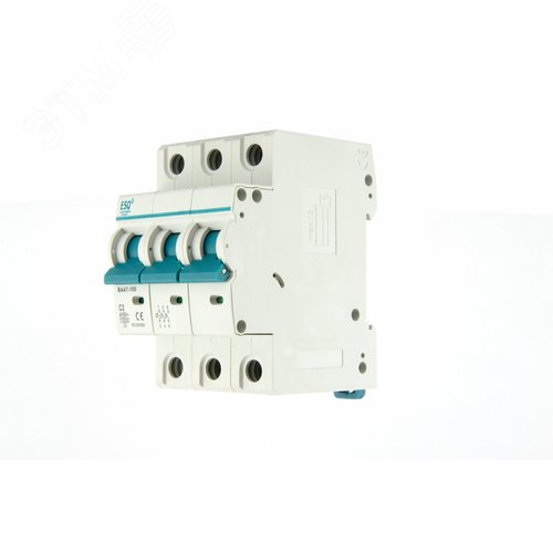 Выключатель автоматический ВА 47-100_3 полюса 63А ток к.з. 10кА хар-ка С - фото 8
