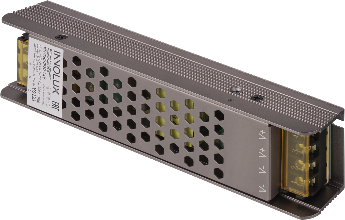 Драйвер светодиодный LED ИП-150-IP20-24V