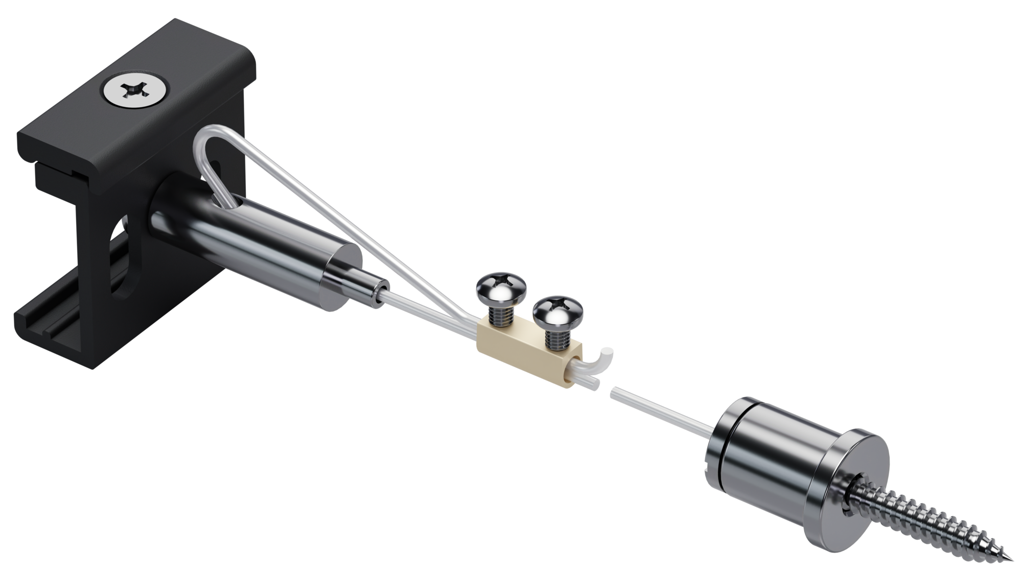 Комплект для подвесного монтажа ТС-КМП-01-2М-BL