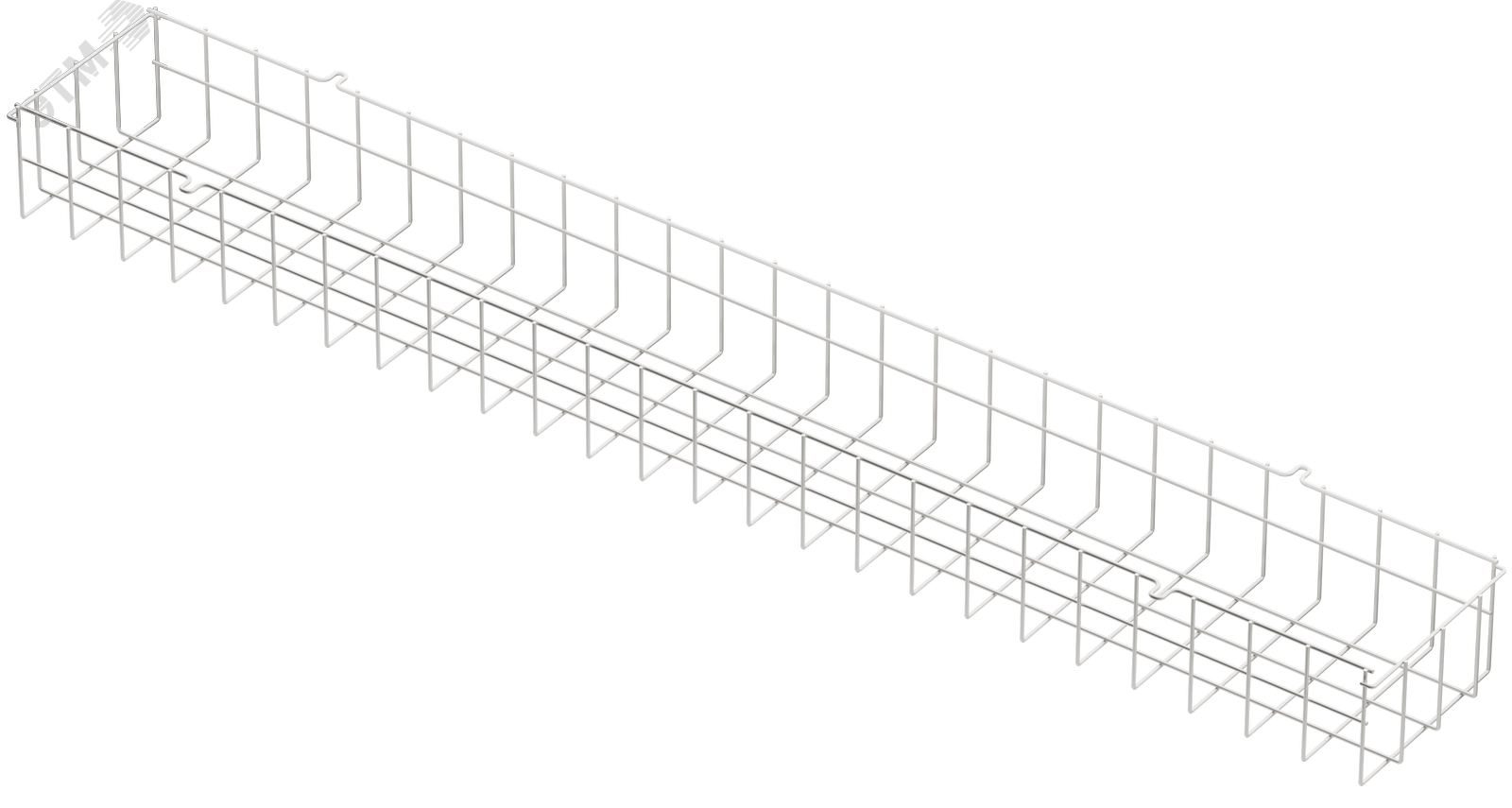 Изображение товара Защитная металлическая решетка ДСП/ДСО 1250х176 мм INNOLUX белая