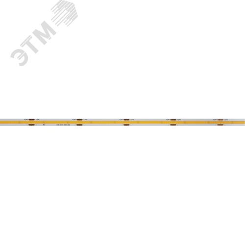 Лента светодиодная 10Вт/м 24В 4000К IP20 480LED/м ИСЛ-COB-CRI90 5м - фото 2