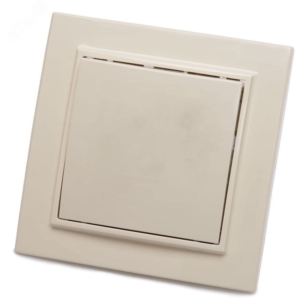 Изображение товара Выключатель одноклавишный серии Эрна 250В 10А слоновая кость