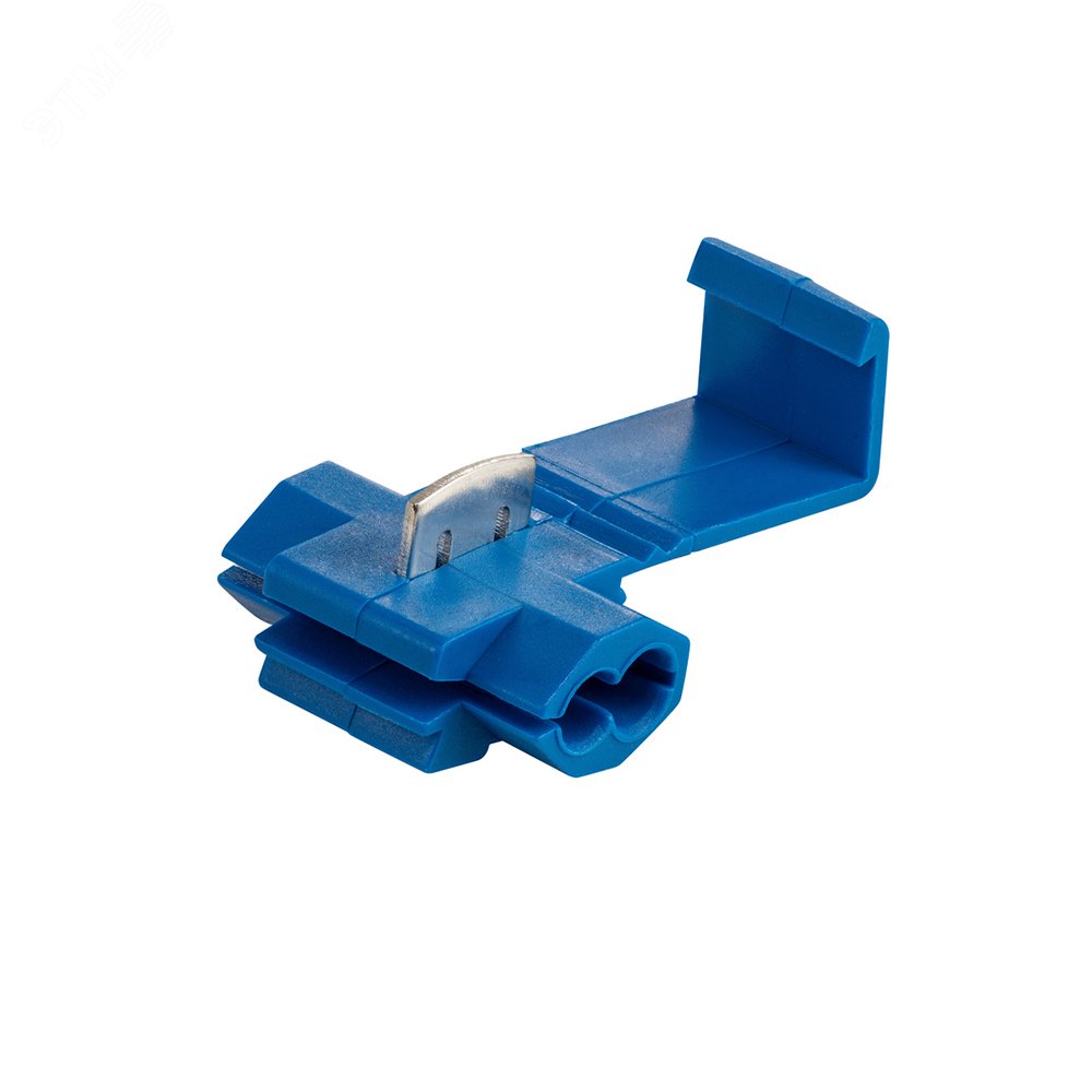 Зажим прокалывающий ответвительный ЗПО-2 - 2,5 мм, синий (DIY упаковка 10 шт) LD502-25 STEKKER - превью 2