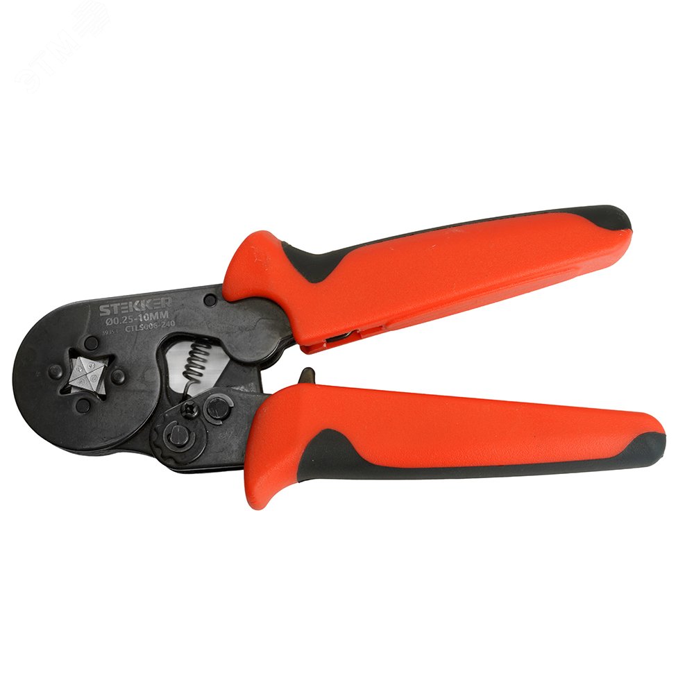 Изображение товара Кримпер для обжима втулочных наконечников d0,25-10мм красный (шт)