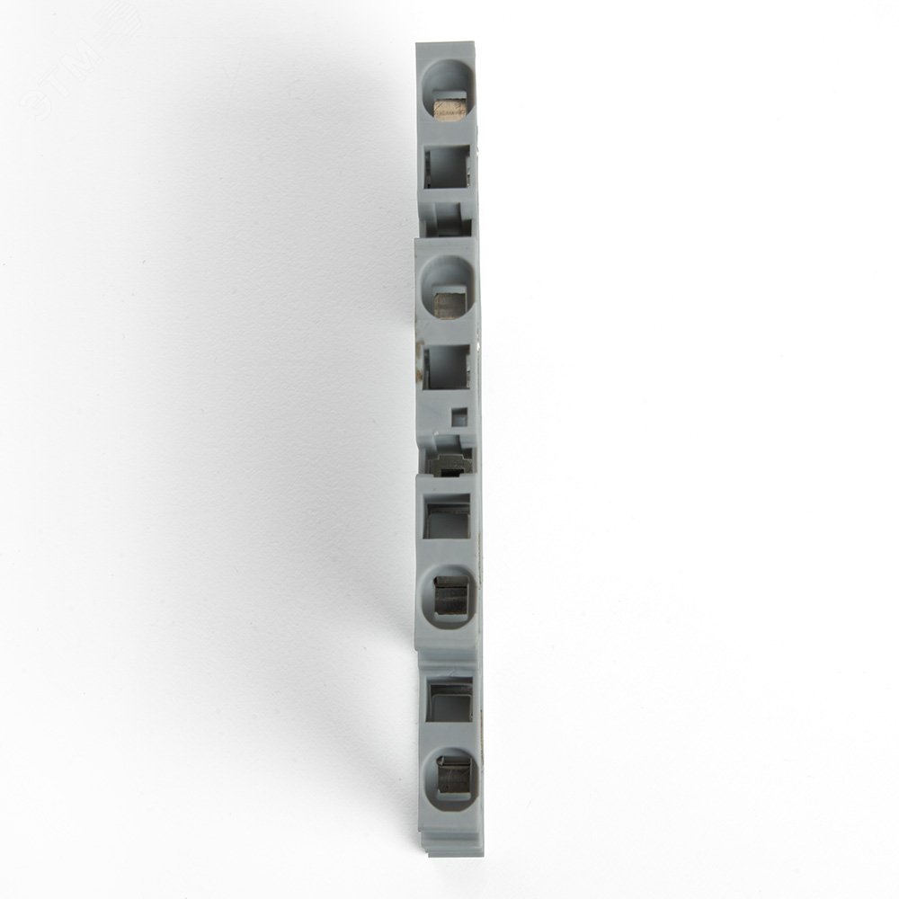 Зажим пружинный, 4-проводной проходной 2 уровня ЗНИ - 2,5 (JXB ST 2,5), серый STEKKER LD555-1-25 STEKKER - превью 3