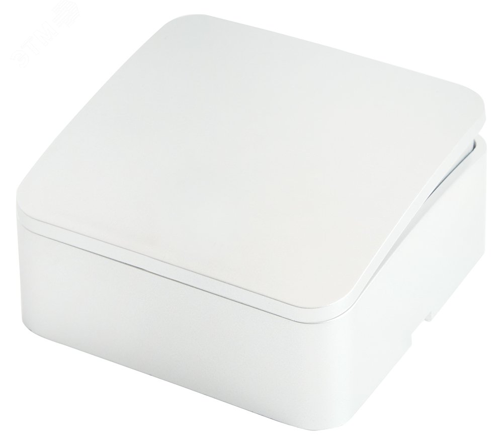 Изображение товара Выключатель 1-клавишный 250В 10А серия София STEKKER белый