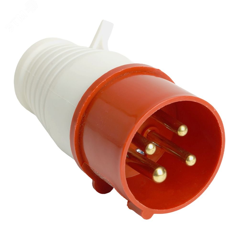 Изображение товара Вилка прямая ST-014 16А 380В 3P+PE IP44 STEKKER