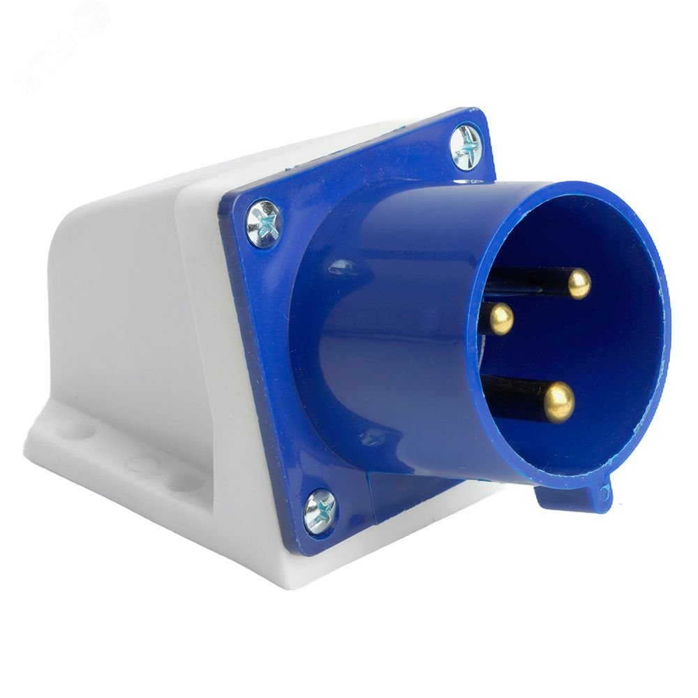 Изображение товара Вилка угловая ST-523 32А 220В IP44 для промышленного использования