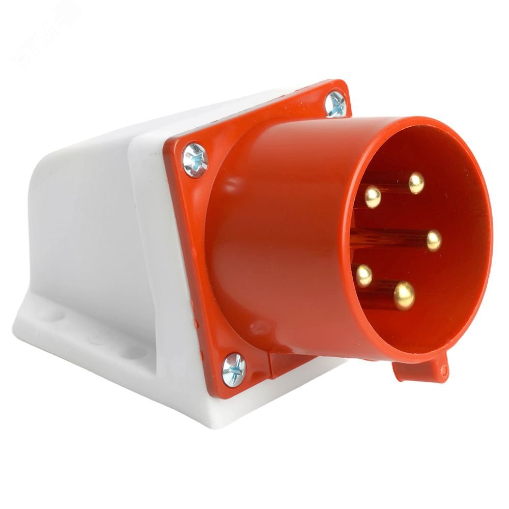 Изображение товара Вилка угловая STEKKER PPG32-525-44 32А 380В 3P+PE+N IP44