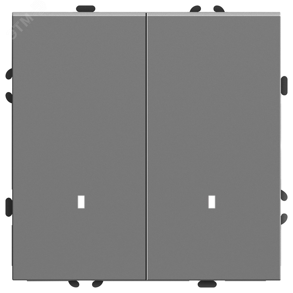 Изображение товара Выключатель 2-клавишный c индикатором серии Эмили 250В 10А STEKKER