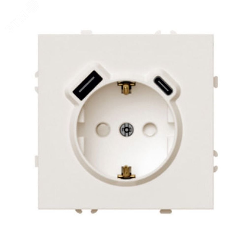Изображение товара Розетка 1-местная з/ш с/з 16А + USB + Type C (механизм) 250В 20W кашемир soft touch серия Эмили STEKKER (шт) Изображение товара Розетка 1-местная з/ш с/з 16А + USB + Type C (механизм) 250В 20W кашемир soft touch серия Эмили STEKKER (шт)