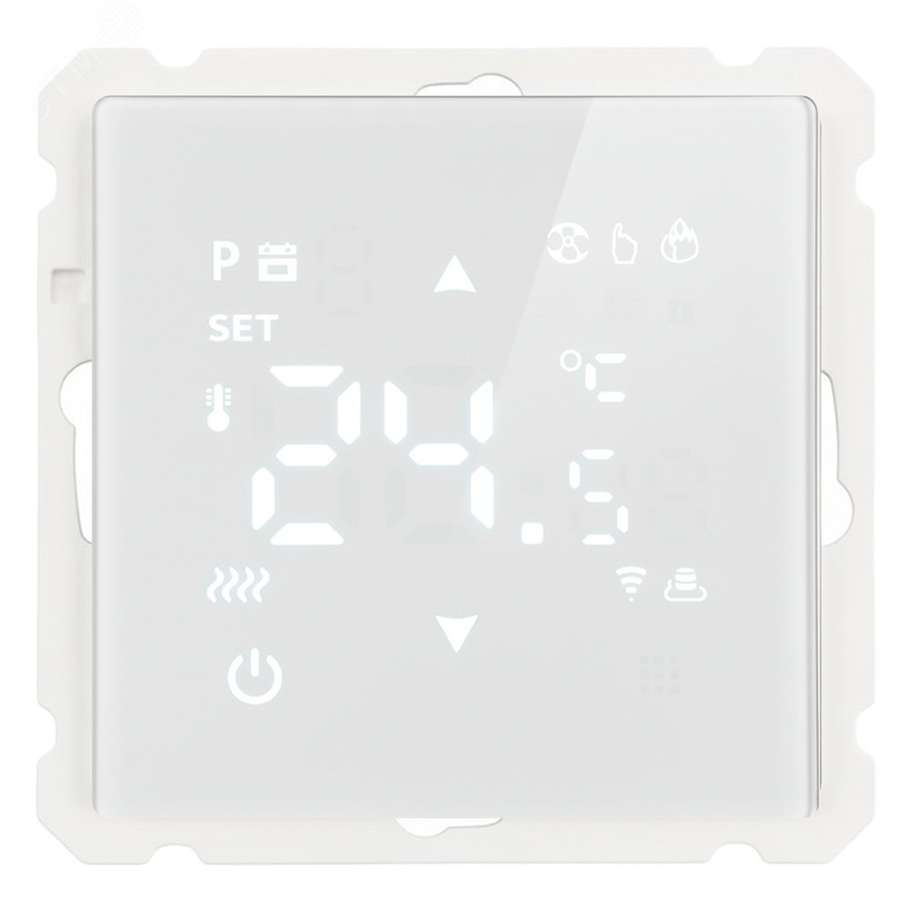 Изображение товара Терморегулятор Wi-Fi серия Катрин 250В 3500Вт STEKKER белый