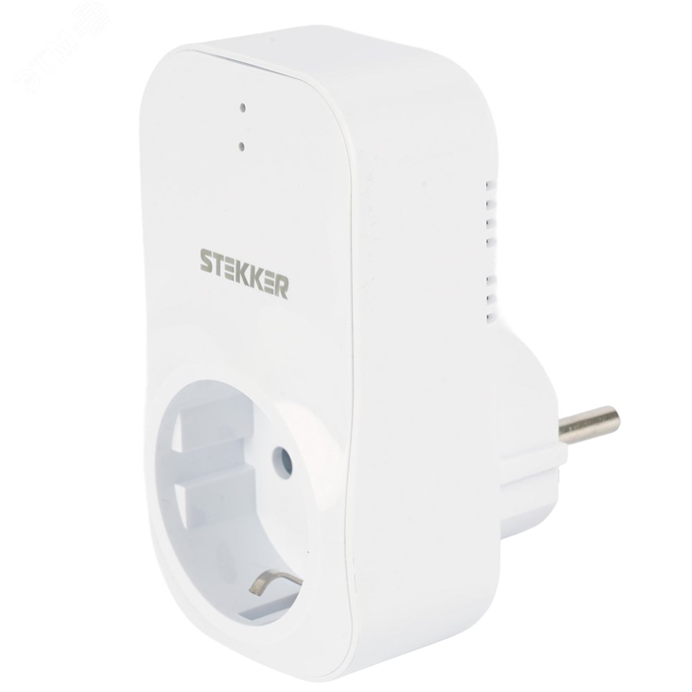 Изображение товара Реле напряжения для розетки STEKKER VP-100W-3M 230В 16A белое Изображение товара Реле напряжения для розетки STEKKER VP-100W-3M 230В 16A белое